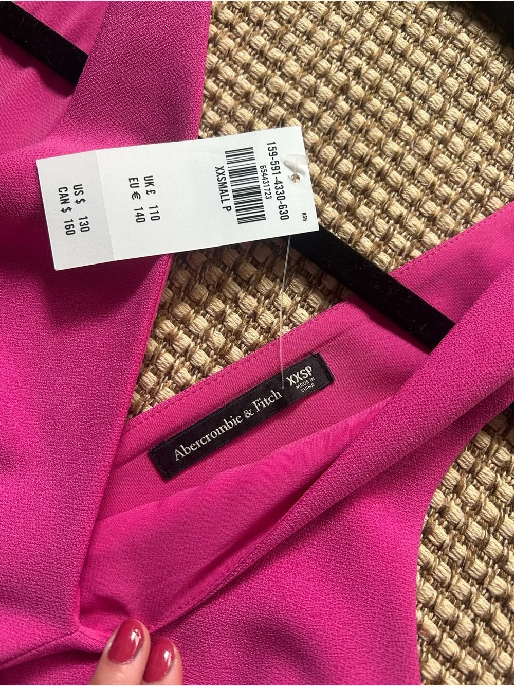 NWT Abercrombie & Fitch MIDI Dress XXSP